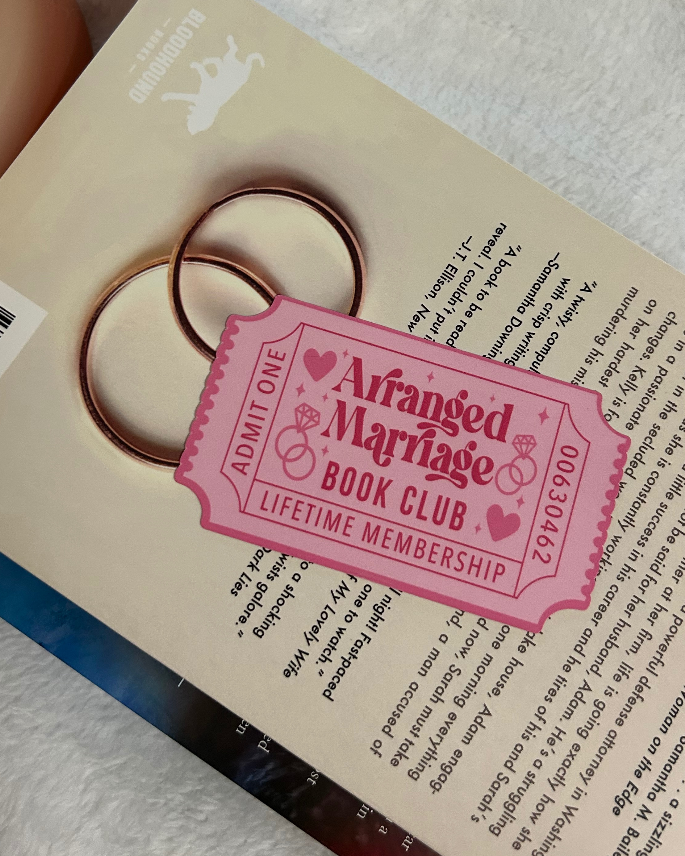 Book Trope Ticket Stub Bookmarks – Admit One to Your Favorite Romance Plot